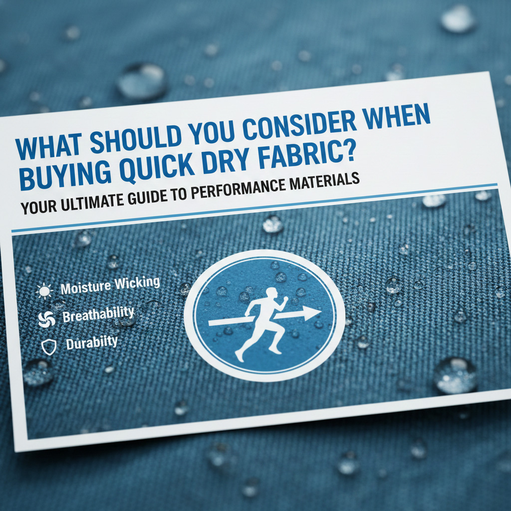 Hızlı Kuruyan Kumaş Alırken Nelere Dikkat Etmelisiniz?